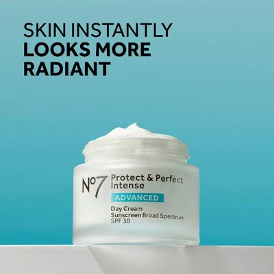 No7 Protect & Perfect Intense Advanced Day Cream with SPF 30 1.69 fl oz - Imperfect Box - Image 8