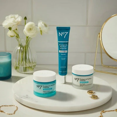 No7 Protect & Perfect Intense Advanced Moisturizing Night Cream 1.69 fl oz - Missing Box - Image 10