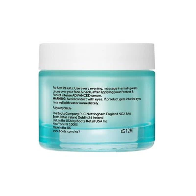 No7 Protect & Perfect Intense Advanced Moisturizing Night Cream 1.69 fl oz - Missing Box - Image 4