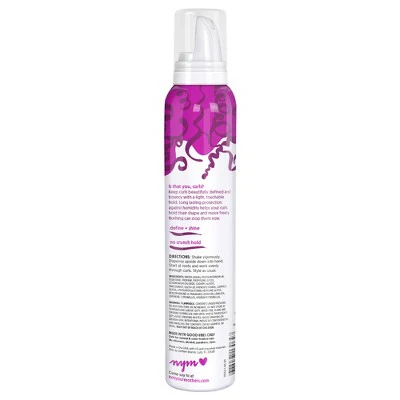 Not Your Mother's Curl Talk Curl Activating Mousse 7oz - Imperfect Container - Image 7