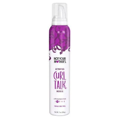 Not Your Mother's Curl Talk Curl Activating Mousse 7oz - Imperfect Container - Image 9