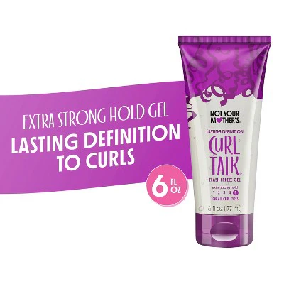 Not Your Mother's Curl Talk Flash Freeze Gel Curl Enhancer 6oz - New - Image 2