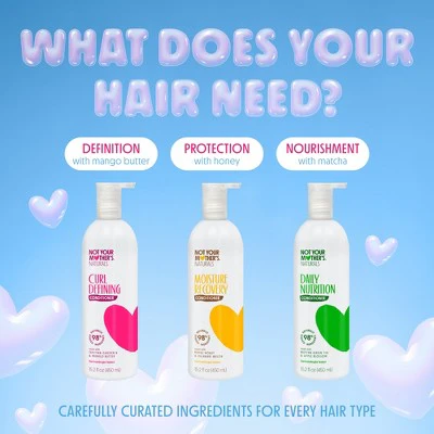 Not Your Mother's Naturals Curl Definition Hair Conditioner Tahitian Gardenia & Mango Butter 15.2 fl oz - New - Image 9