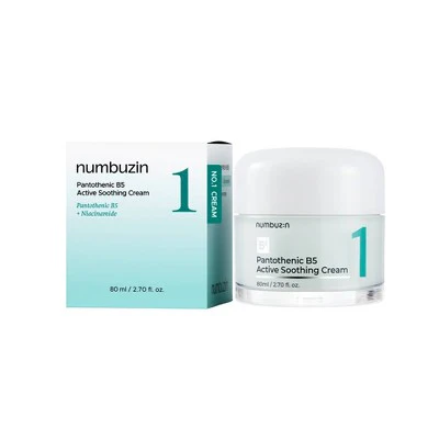 numbuzin No.1 Pantothenic B5 Active Soothing Face Cream 2.7 fl oz - Missing Box