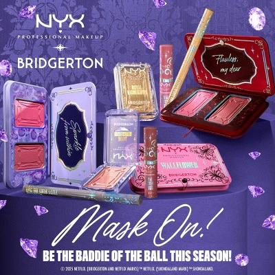 NYX Professional Makeup Bridgerton Royal Highlighter Buttermelt Iridescent Peach 0.17oz - New - Image 8