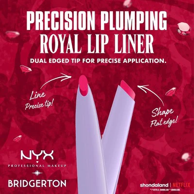 NYX Professional Makeup Bridgerton Royal Treasures Lip Kit 03 2pc - Imperfect Box - Image 6