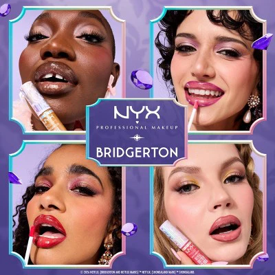 NYX Professional Makeup Bridgerton Royal Treasures Lip Kit 03 2pc - Imperfect Box - Image 8