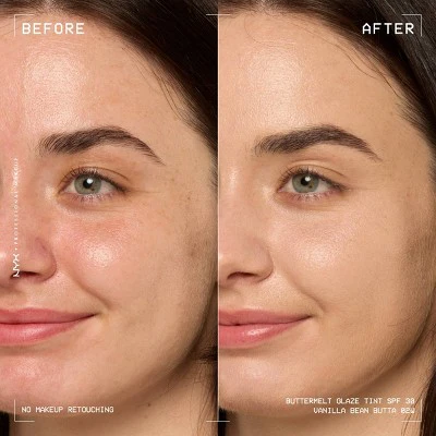 NYX Professional Makeup Buttermelt Glaze Skin Tint SPF 30 Vanilla Bean Butta 1.01 fl oz - Imperfect Container - Image 3
