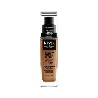 NYX Professional Makeup Can't Stop Won't Stop 14 Golden Honey 1 fl oz - New