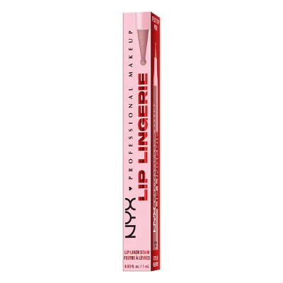 NYX Professional Makeup Lip Lingerie Lip Liner Stain 07 Cuff Me 0.03 fl oz. - Imperfect Box - Image 12