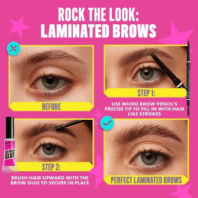 NYX Professional Makeup Vegan Micro Eyebrow Pencil 07 Espresso 0.003oz - Imperfect Box - Image 5