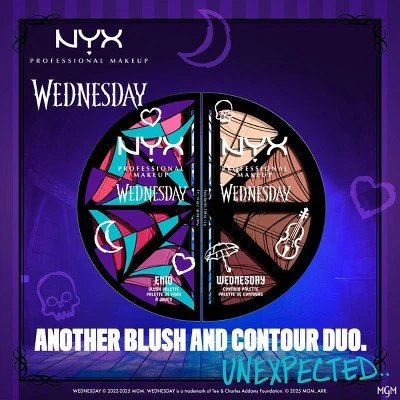 NYX Professional Makeup Wednesday Stained Glass Contour Palette 2.88oz - Imperfect Container - Image 6