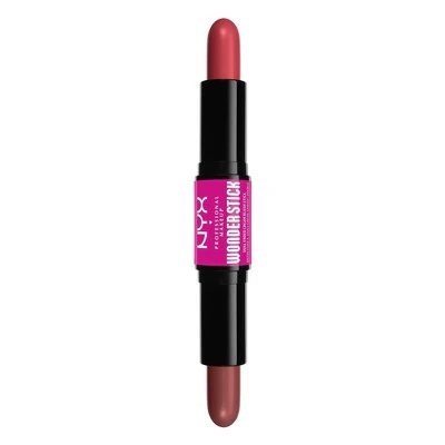 NYX Professional Makeup Wonder Stick Blush 03 Coral and Deep Peach 0.28oz - New
