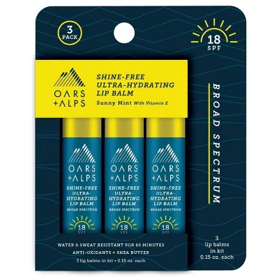 OARS + ALPS Lip Balm SPF 3ct - Imperfect Box