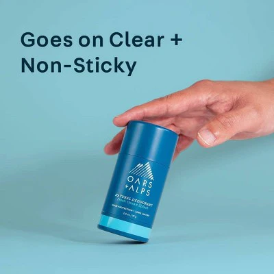 OARS + ALPS Mens Roll-On Natural Deodorant Fresh Ocean Splash Aluminum-Free 2.6oz - New - Image 7