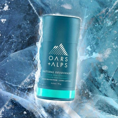 OARS + ALPS Men's Sensitive Roll-On Natural Deodorant Deep Sea Glacier 2.6oz - New - Image 8