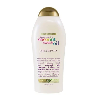 OGX Extra Strength Damage Remedy + Coconut Miracle Oil Shampoo 25.4 fl oz - New