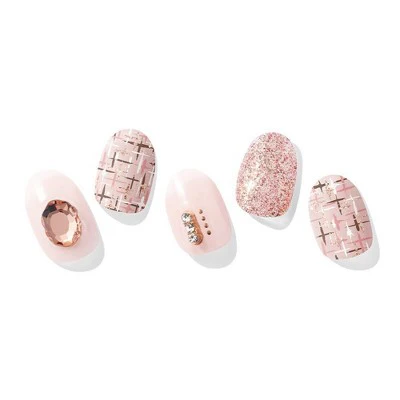 Ohora Gel Nail Gem Line Coco Tweed 30ct - New