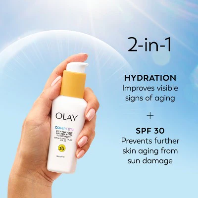 Olay Complete Lotion Moisturizer Sensitive Skin SPF 30 2.5 fl oz - Missing Box - Image 7