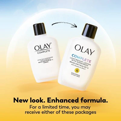 Olay Complete Lotion Moisturizer SPF 15 6 fl oz - Missing Box - Image 3