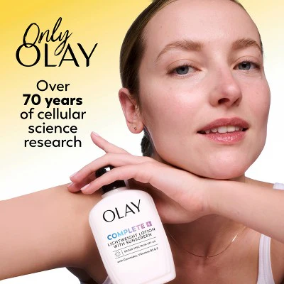 Olay Complete Plus Face Lotion with Sunscreen SPF 40 6 fl oz - Imperfect Box - Image 12