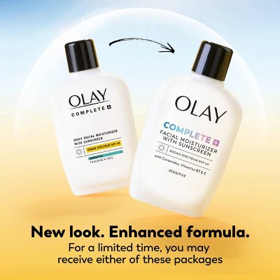 Olay Complete Plus Face Lotion with Sunscreen SPF 40 6 fl oz - Imperfect Box - Image 3