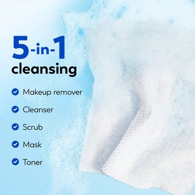 Olay Daily Facials Face Cleansing Wipes Makeup Remover Unscented 66ct - Imperfect Box - Image 3