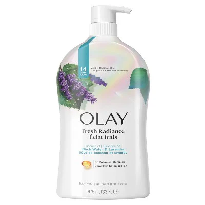Olay Fresh Outlast Body Wash Birch Water & Lavender 33 fl oz - New - Image 10