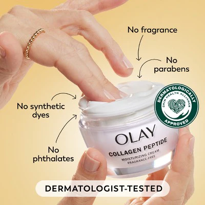 Olay Regenerist Face Moisturizer Collagen Peptide 24 Cream 1.7oz. - Imperfect Box - Image 6