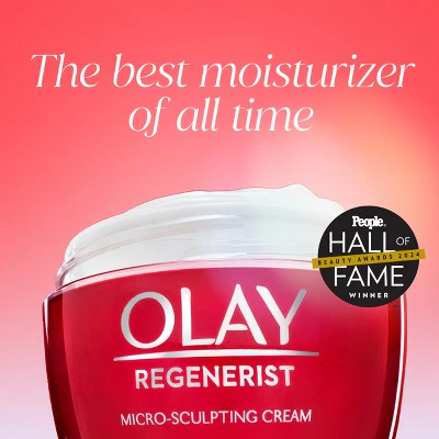 Olay Regenerist Face Moisturizer Micro-Sculpting Cream 1.7oz - Imperfect Box - Image 2
