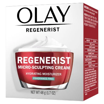 Olay Regenerist Face Moisturizer Micro-Sculpting Cream Fragrance Free 1.7oz - Missing Box - Image 10