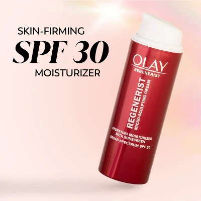 Olay Regenerist Micro-Sculpting Cream Face Moisturizer SPF 30 1.7 fl oz - Imperfect Box - Image 2