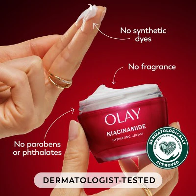 Olay Regenerist Niacinamide + Peptide Face Moisturizer 1.7oz - Imperfect Box - Image 5