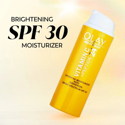 Olay Regenerist Vitamin C + Peptide 24 Face Moisturizer SPF 30 1.7oz - Missing Box - Image 3