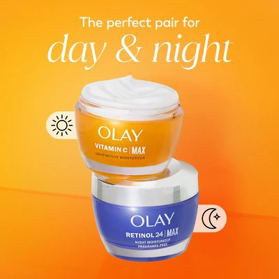 Olay Regenerist Vitamin C + Peptide 24 MAX Face Moisturizer 1.7oz - Imperfect Box - Image 11