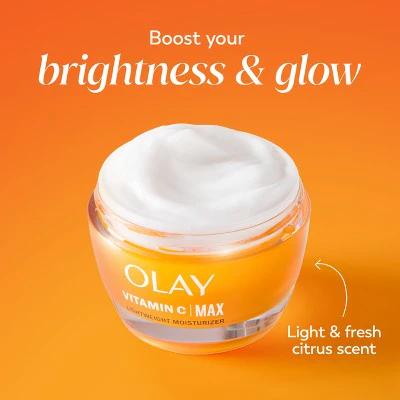 Olay Regenerist Vitamin C + Peptide 24 MAX Face Moisturizer 1.7oz - Imperfect Box - Image 7