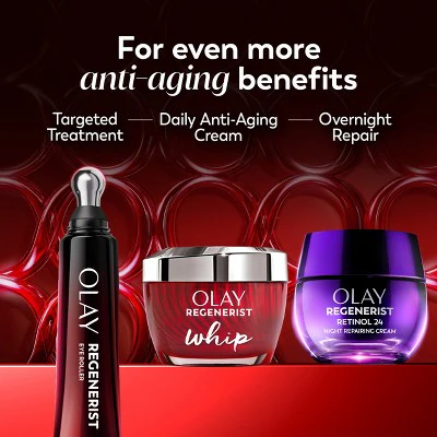 Olay Regenerist Whip Face Moisturizer SPF 25 1.7oz - Imperfect Box - Image 8