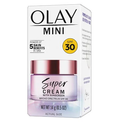 Olay Super Cream Ultra Lightweight Facial Moisturizer SPF 30 0.5oz - Missing Box - Image 16