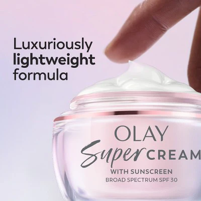 Olay Super Cream Ultra Lightweight Facial Moisturizer SPF 30 0.5oz - Missing Box - Image 7