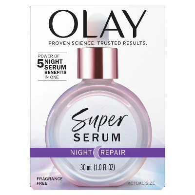 Olay Super Face Night Serum with Vitamin C 1 fl oz - Imperfect Box - Image 10