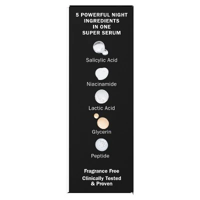 Olay Super Face Night Serum with Vitamin C 1 fl oz - Imperfect Box - Image 14