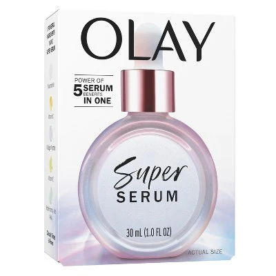 Olay Super Face Serum with Vitamin C 1 fl oz - Imperfect Box - Image 14