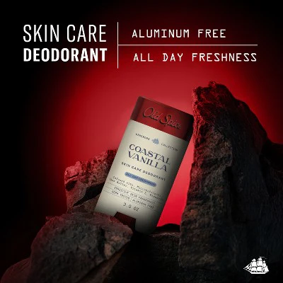 Old Spice Men All Day Freshness Windborn Collection Deodorant Coastal Vanilla 3oz - New - Image 2