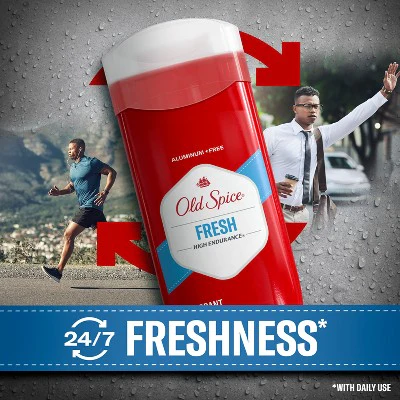 Old Spice Men's Deodorant Legendary Fragrance Fresh 3.4oz/3pk - New - Image 2