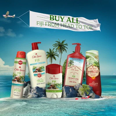Old Spice Men's Fiji with Palm Tree Antiperspirant Deodorant 2.6oz - Imperfect Container - Image 8