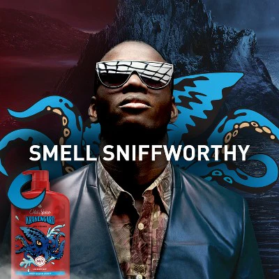 Old Spice Krakenguard Body+Face Wash Deep Ocean Scent 33.4 fl - New - Image 7