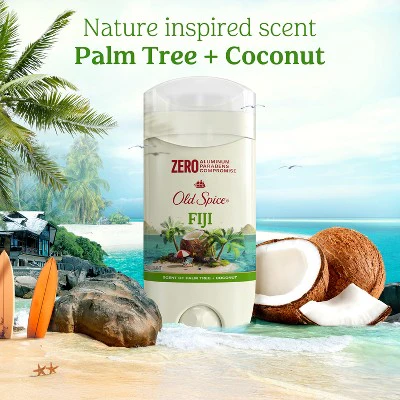 Old Spice Mens Solid Deodorant Fiji with Palm Tree Scent 3oz/2pk - Imperfect Container - Image 5