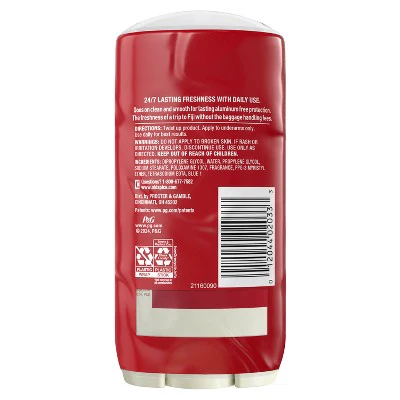 Old Spice Mens Solid Deodorant Fiji with Palm Tree Scent 3oz/2pk - Imperfect Container - Image 8