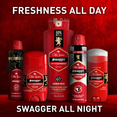 Old Spice Red Collection Solid Deodorant for Men Swagger Scent Aluminum-Free 2pk/3oz - Imperfect Box - Image 7