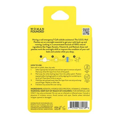 ONYX Professional Hard as Hoof S.O.S Nail Patches 20ct - Imperfect Box - Image 11